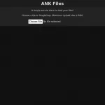 ANK Files - File sharing