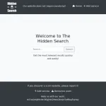 The Hidden Search